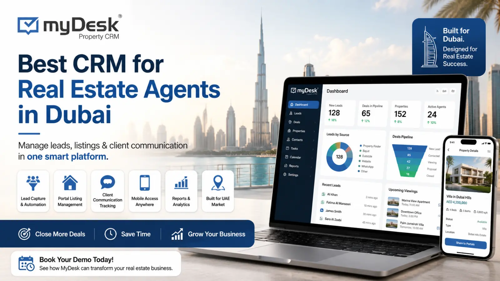Best CRM for Real Estate Agents in Dubai